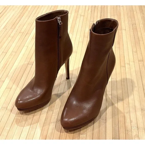 Nine West Brown Heeled Boots - Picture 4 of 14